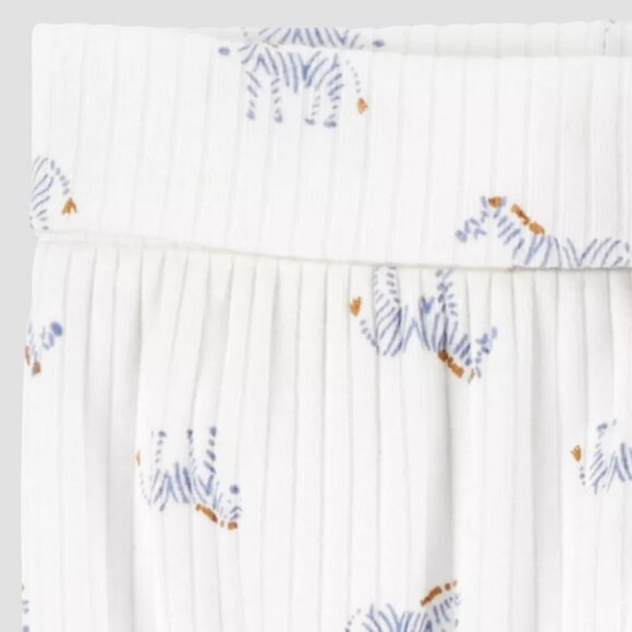 NEW Carter's Just One You® Baby Boys' 2pc Zebra Cardigan Set - White 6 M - Picture 2 of 7